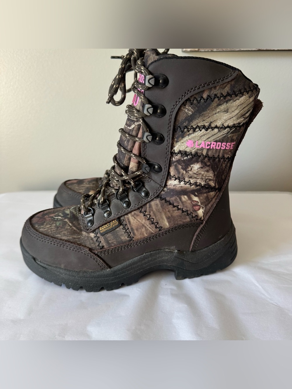 LACROSSE Size 6.5 Women’s Silencer 8”Hunting Boot 800G - Waterproof & Scentproof - Picture 5 of 8